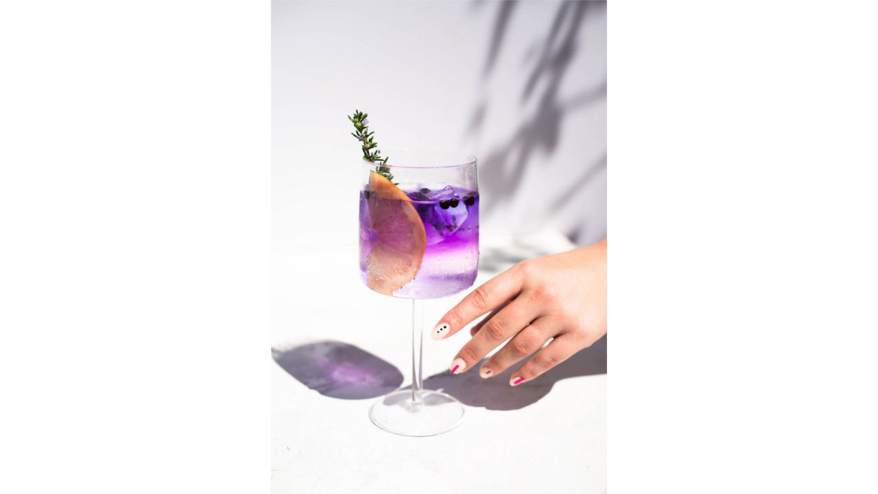 Elderberry Gin Cocktail
