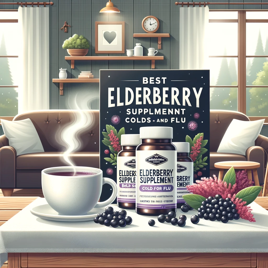 Elderberry Supplement Best For Colds and Flu