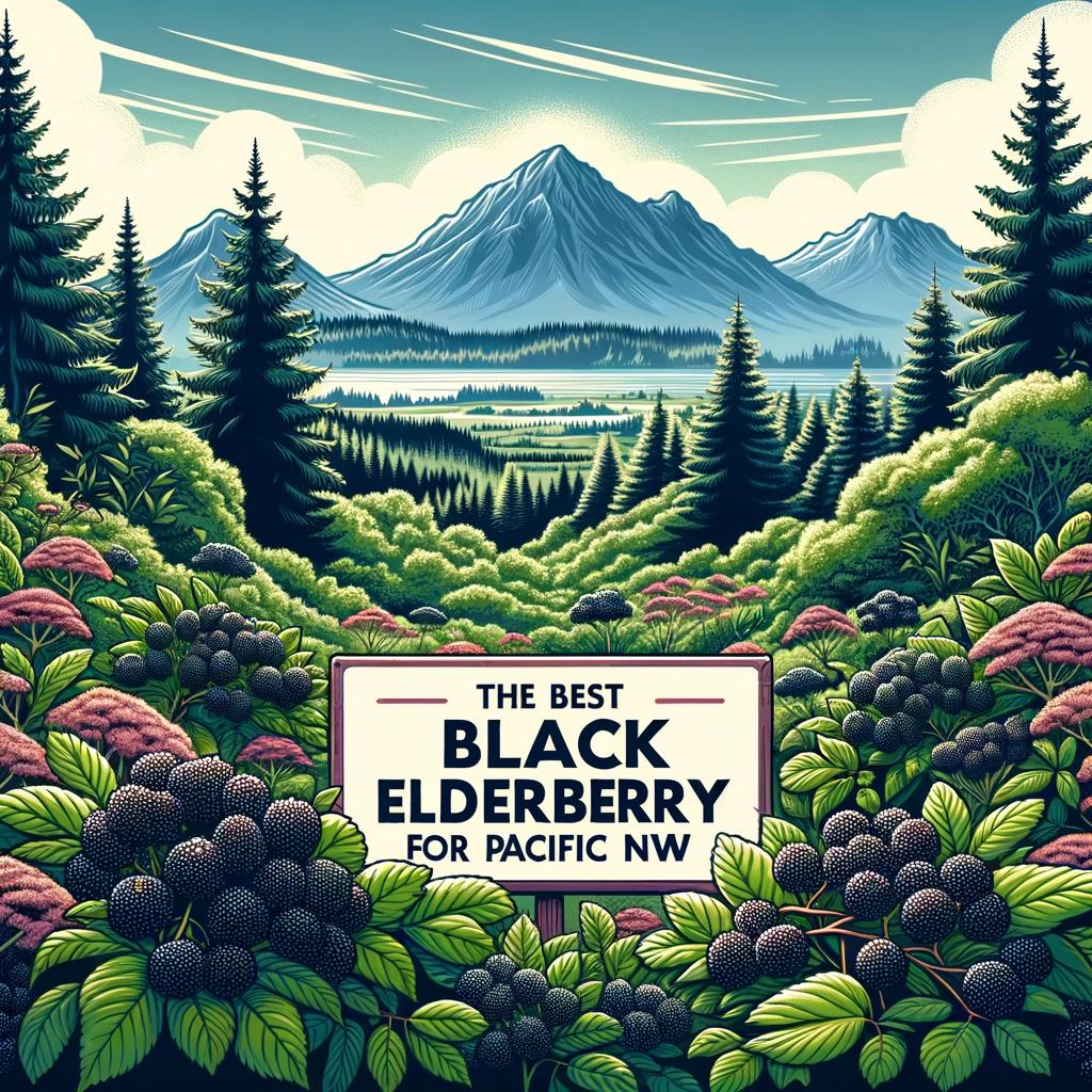 The Best Black Elderberry For Pacific NW