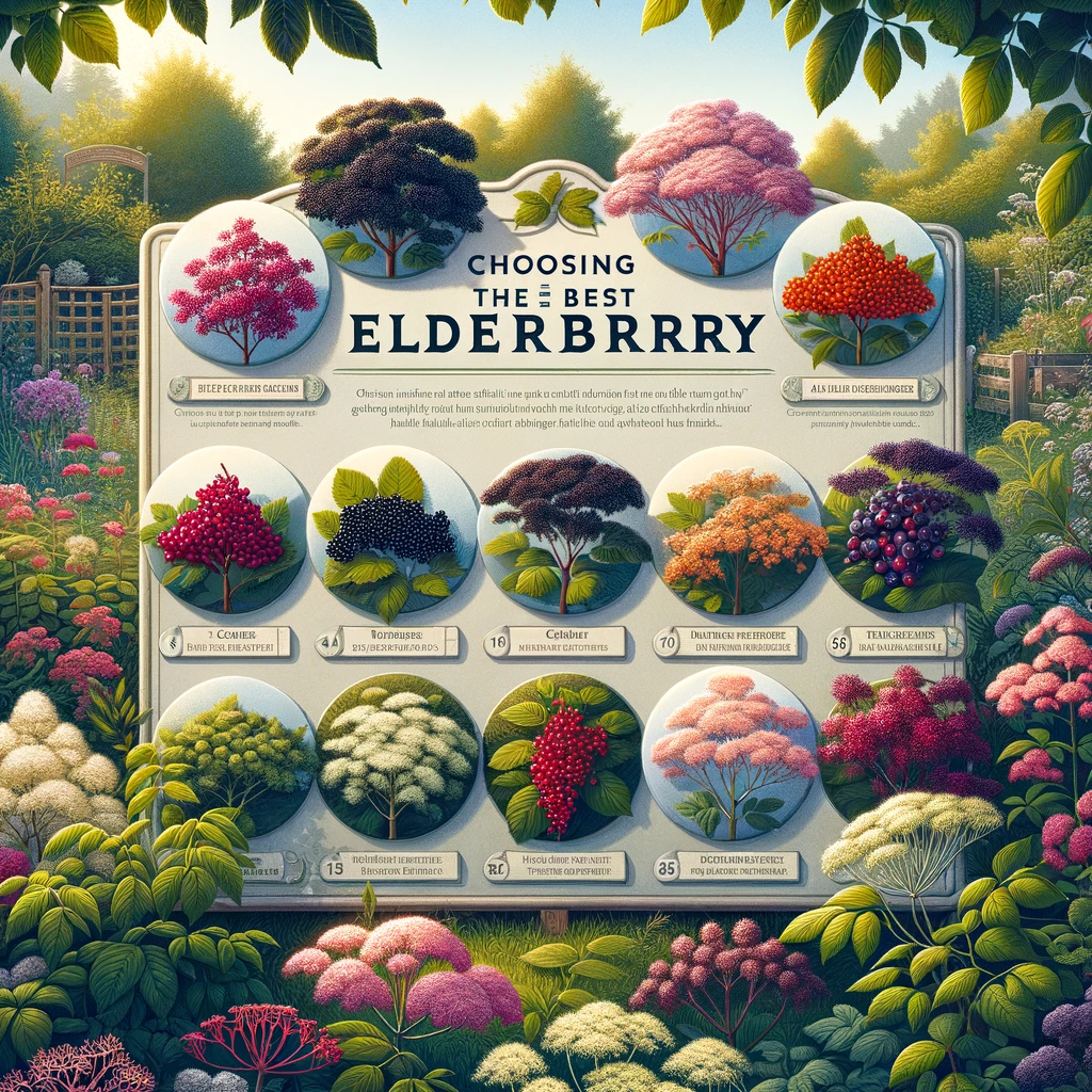 Choosing the best elderberry cultivar
