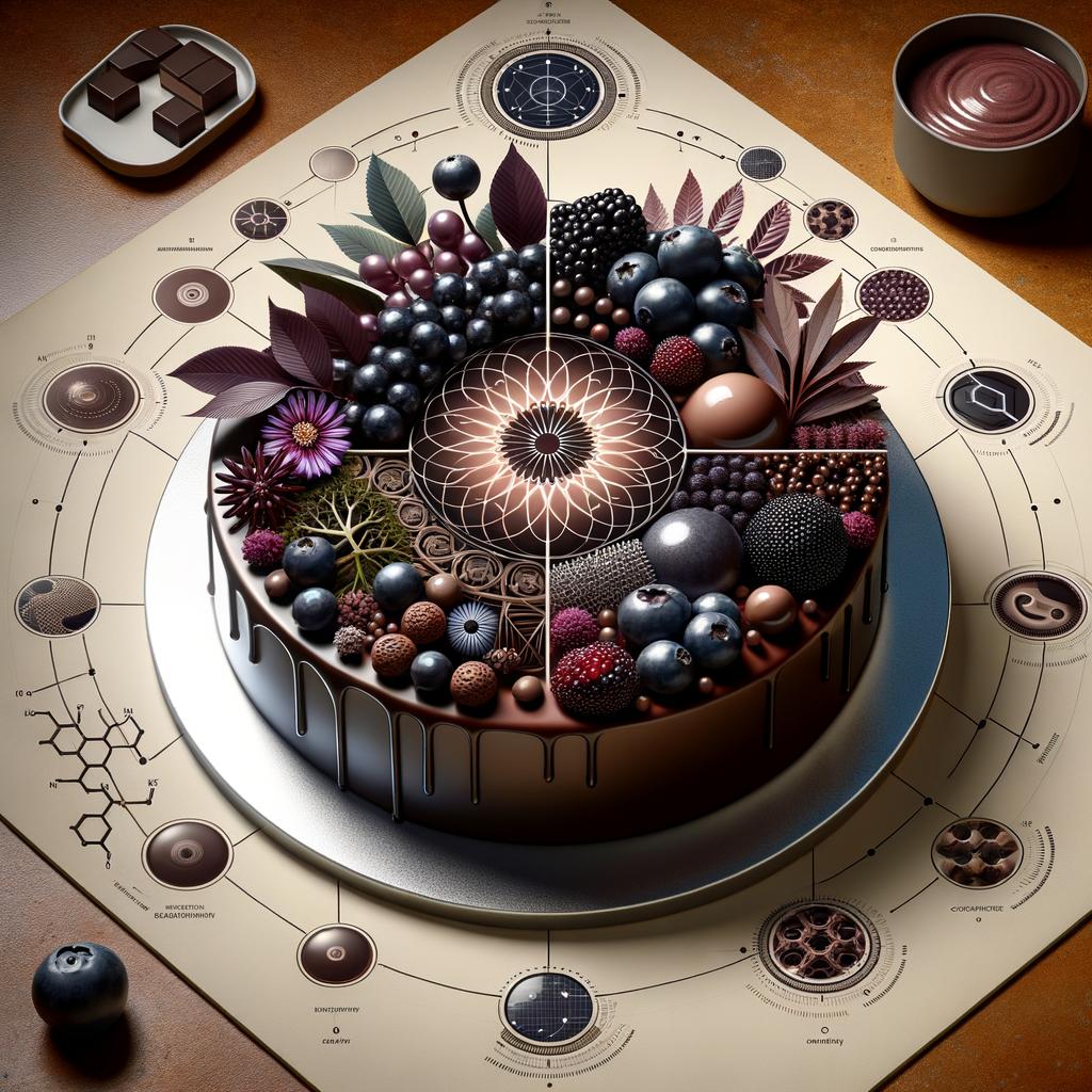 Decadent Elderberry Chocolate Cake