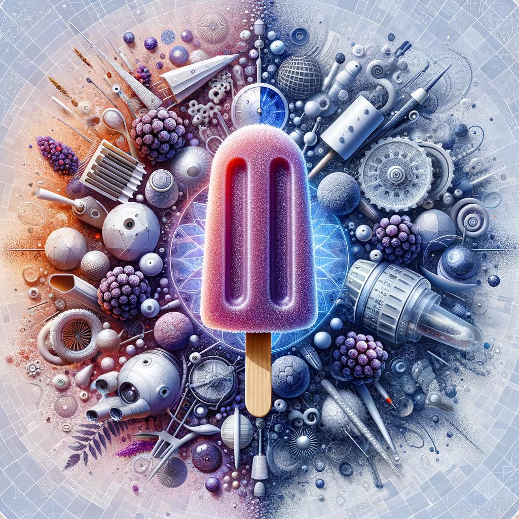 Creamy Elderberry Ice Pops