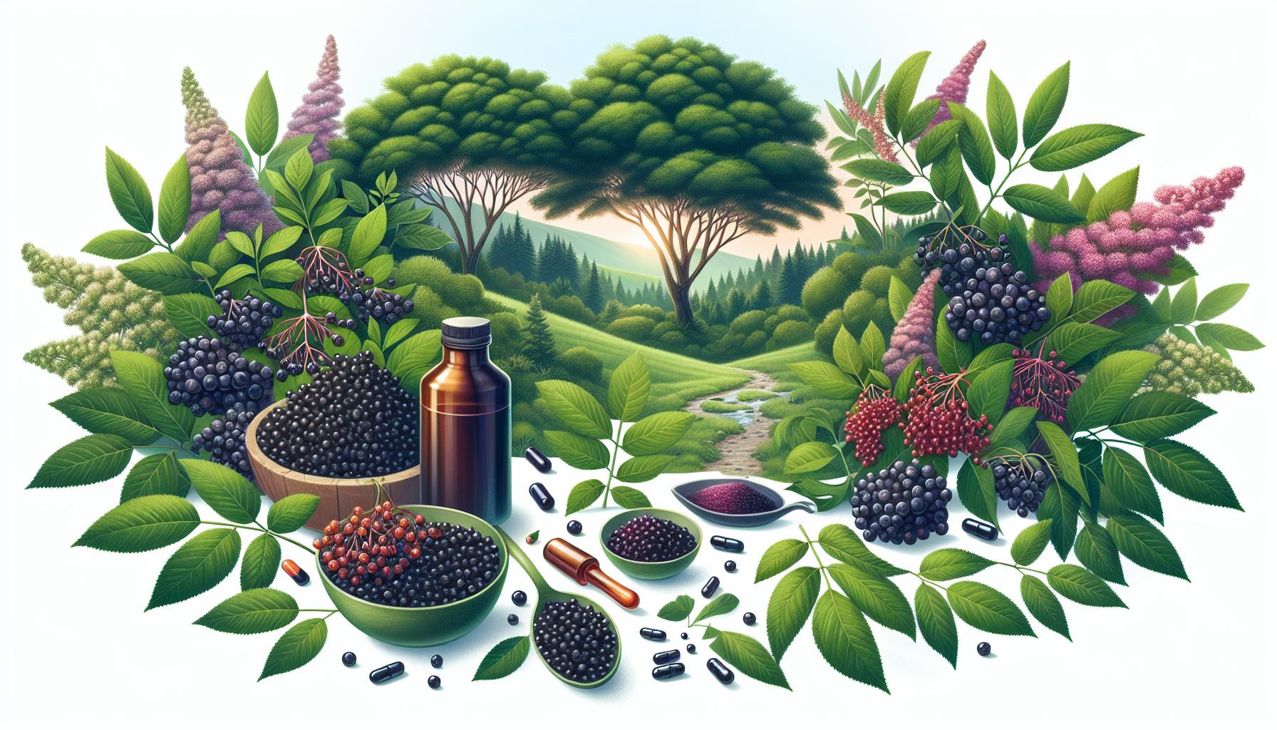 Where Do Elderberries Grow Naturally