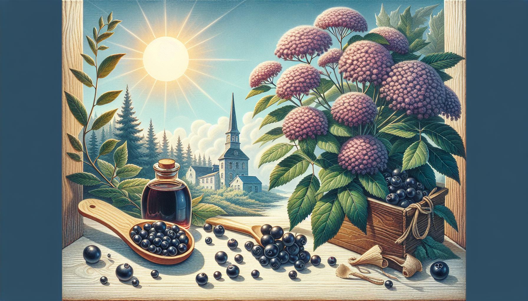 Where Is The Elderberry Syrup Company Based?