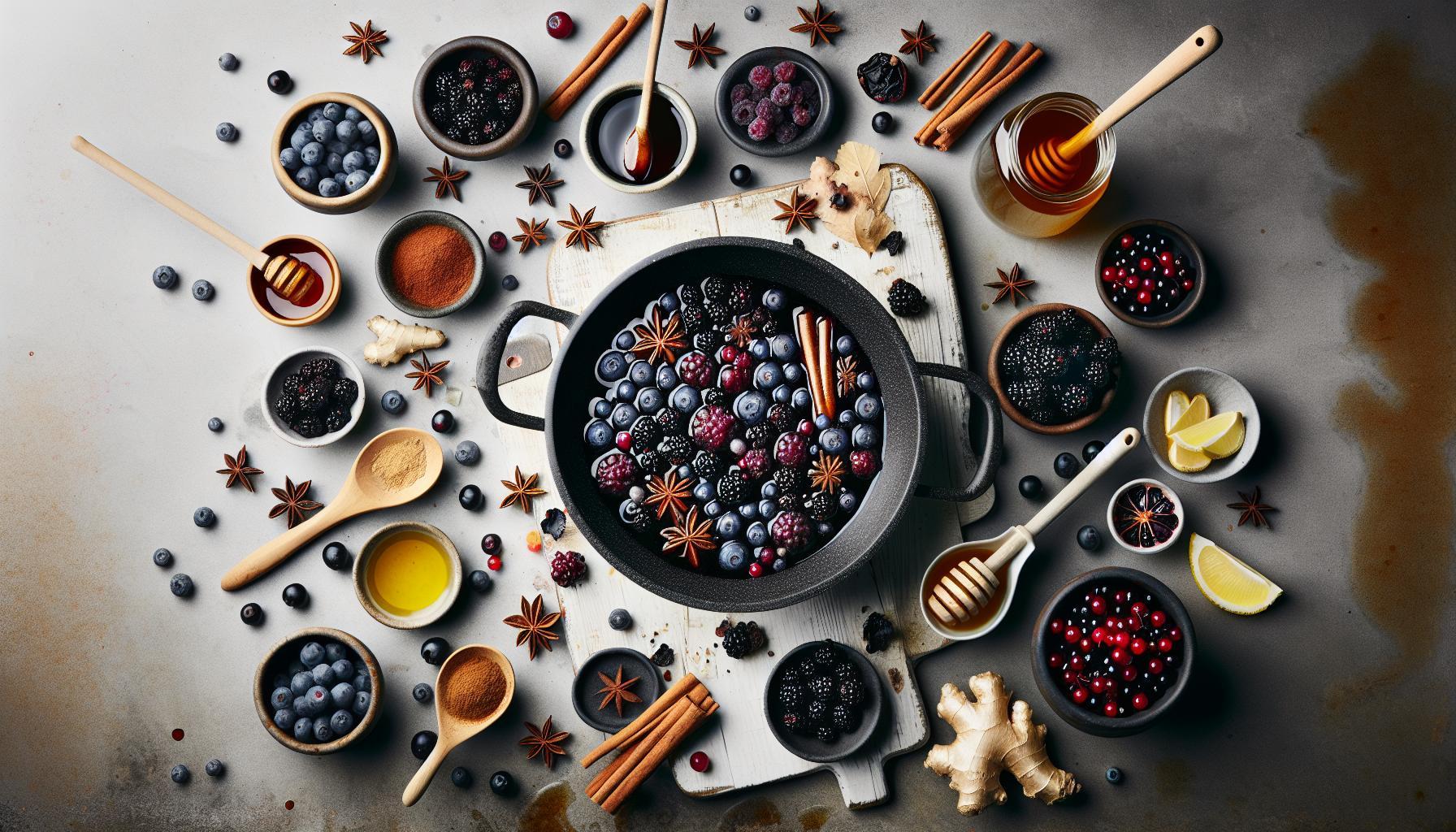 Boost Immunity with a Homemade Spiced Elderberry Syrup Recipe: Delicious and Nutritious!