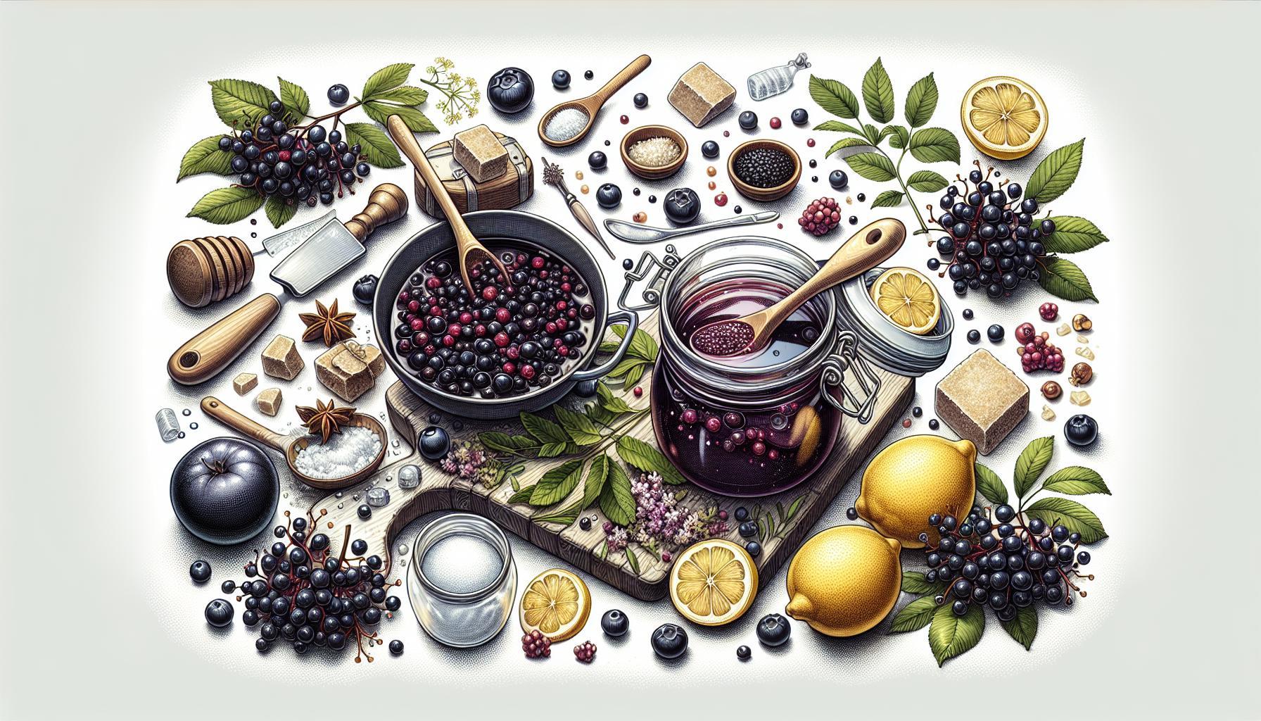 Savor the Flavor! James Wong’s Delicious Elderberry Jam Recipe – Make it at Home!