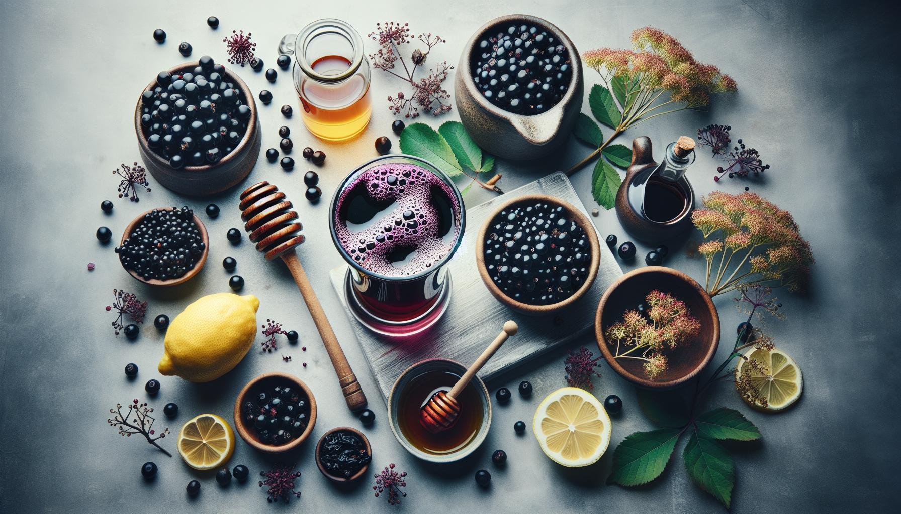 Boost Your Immunity with This Homemade Elderberry Elixer Recipe – Healthful & Delicious