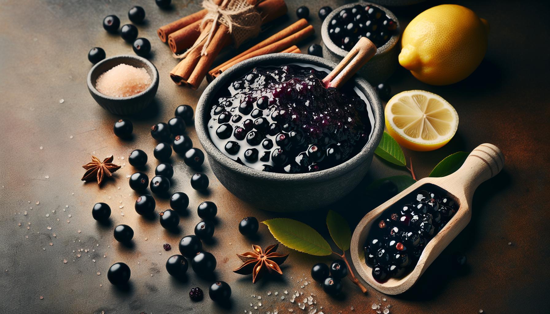 Sweet and Tangy: Immune-Boosting Elderberry Sauce Recipe for a Healthy Delight