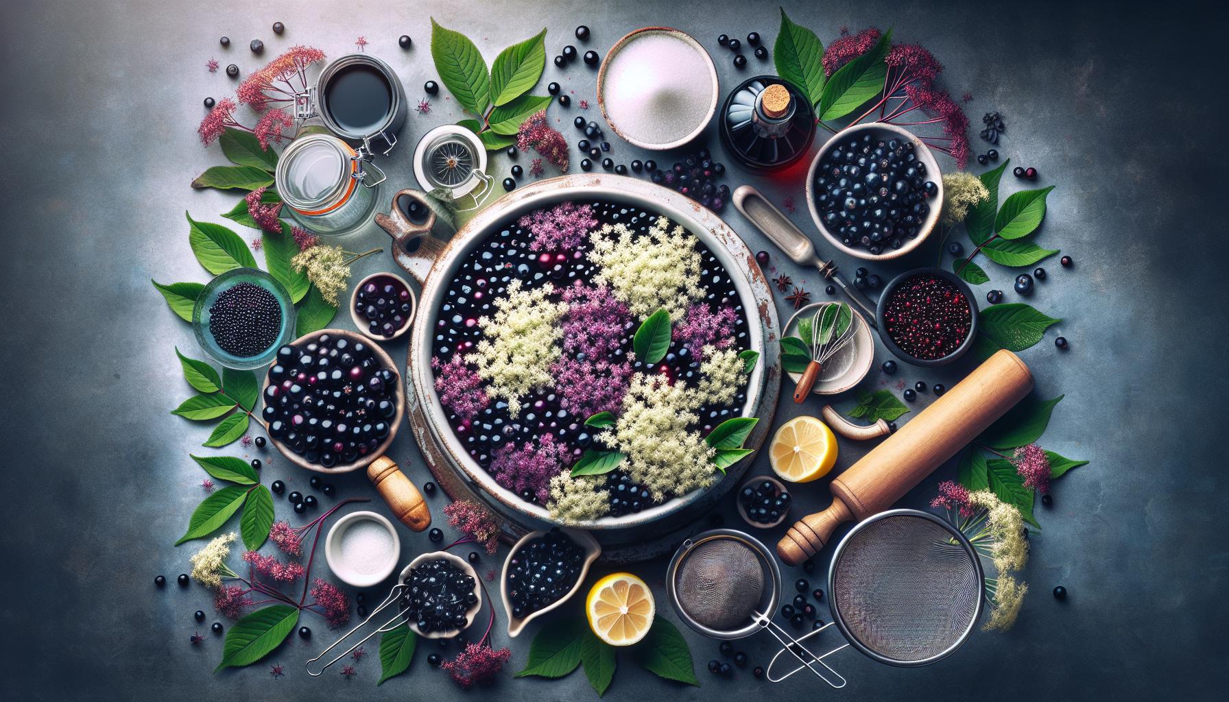 Discover the Magic of Home-Made Elderberry Flower Syrup: Easy & Delicious Recipe