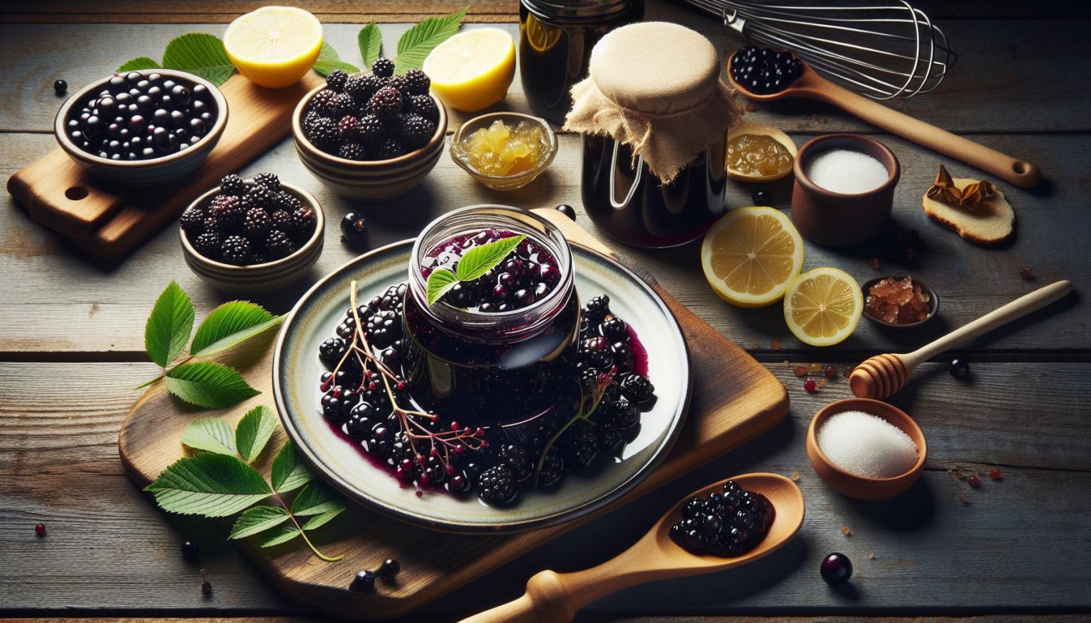 Delicious and Immunity-Boosting Homemade Elderberry Jam Recipe ...