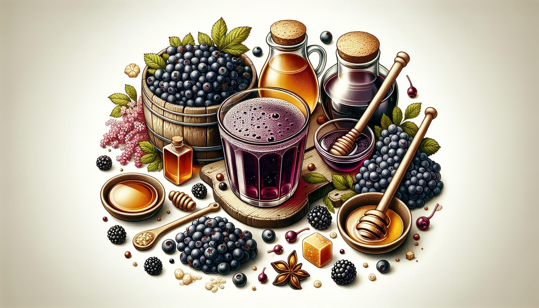 Discover the Ancestral Magic: Homemade Elderberry Mead Recipe for a Flavorful Brew