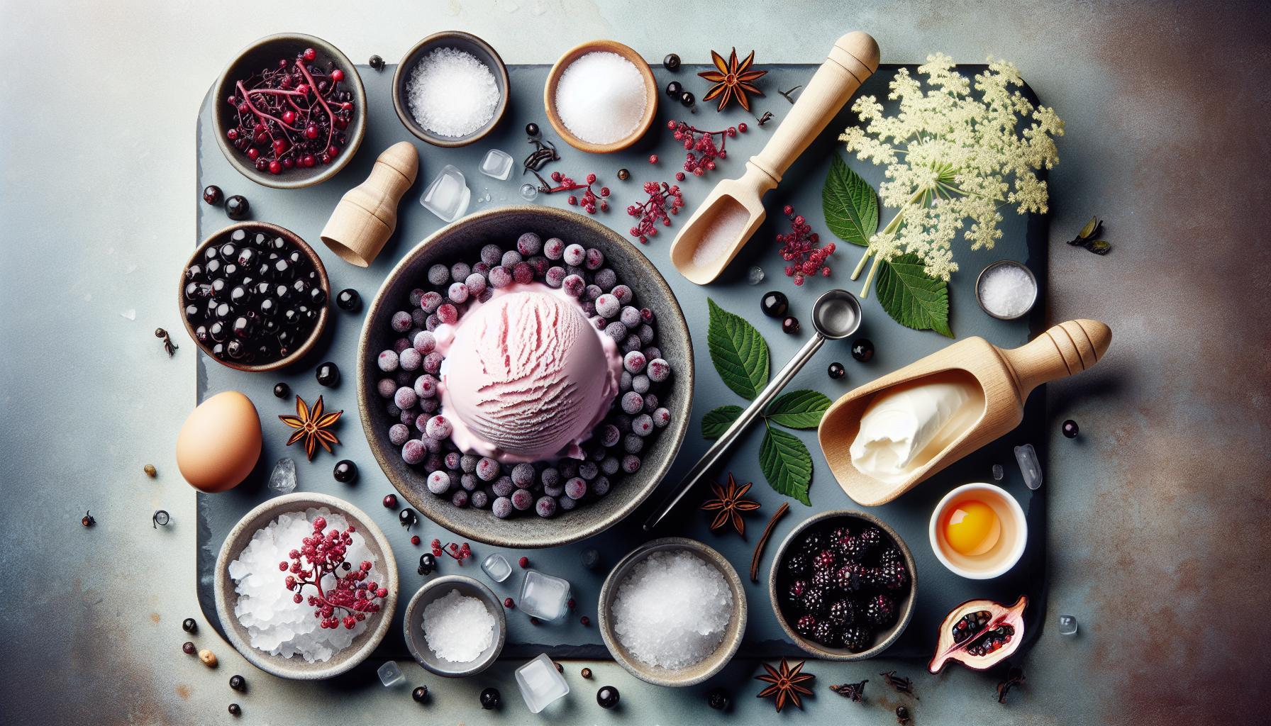 Authentic British Elderberry Ice Cream: A Unique and Flavorful Homemade Recipe