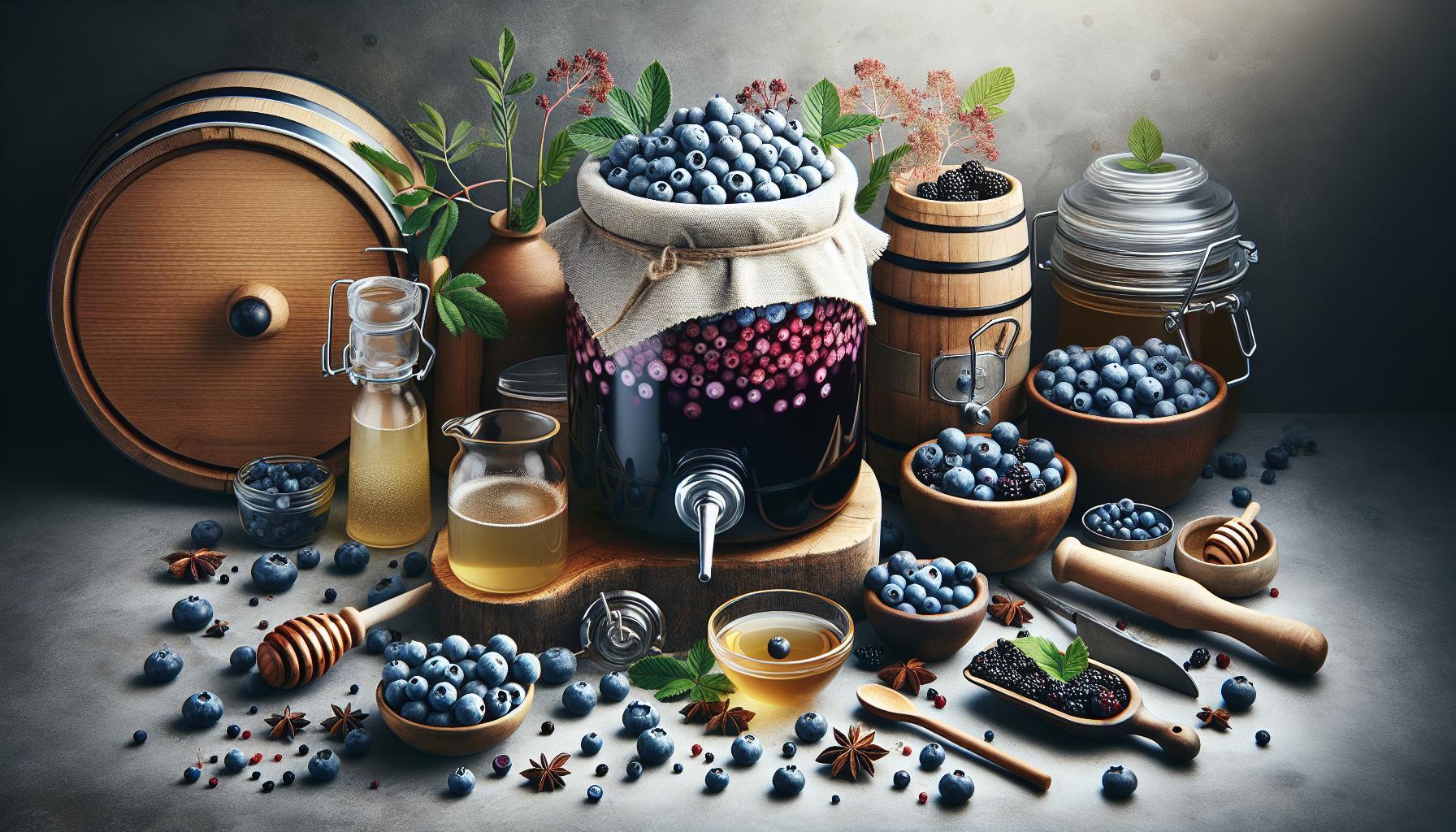 Sensational 5-Gallon Blueberry Elderberry Melomel Recipe – A Perfect DIY Guide to Homemade Mead