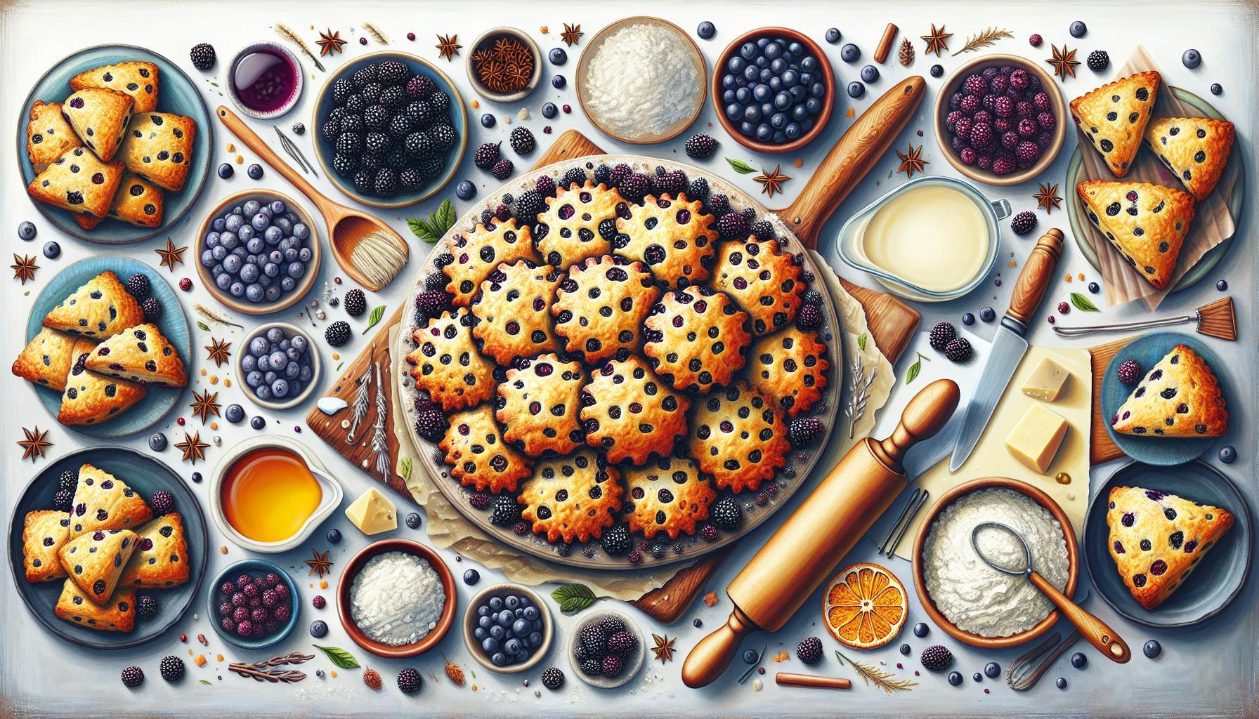 Deliciously Healthy Elderberry Scones Recipe – A Unique Twist on Traditional Baking!