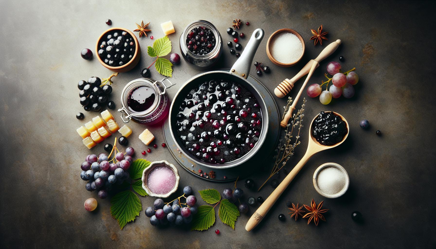 Make Your Own Immunity-Boosting Elderberry Grape Jelly: A Simple Recipe Guide