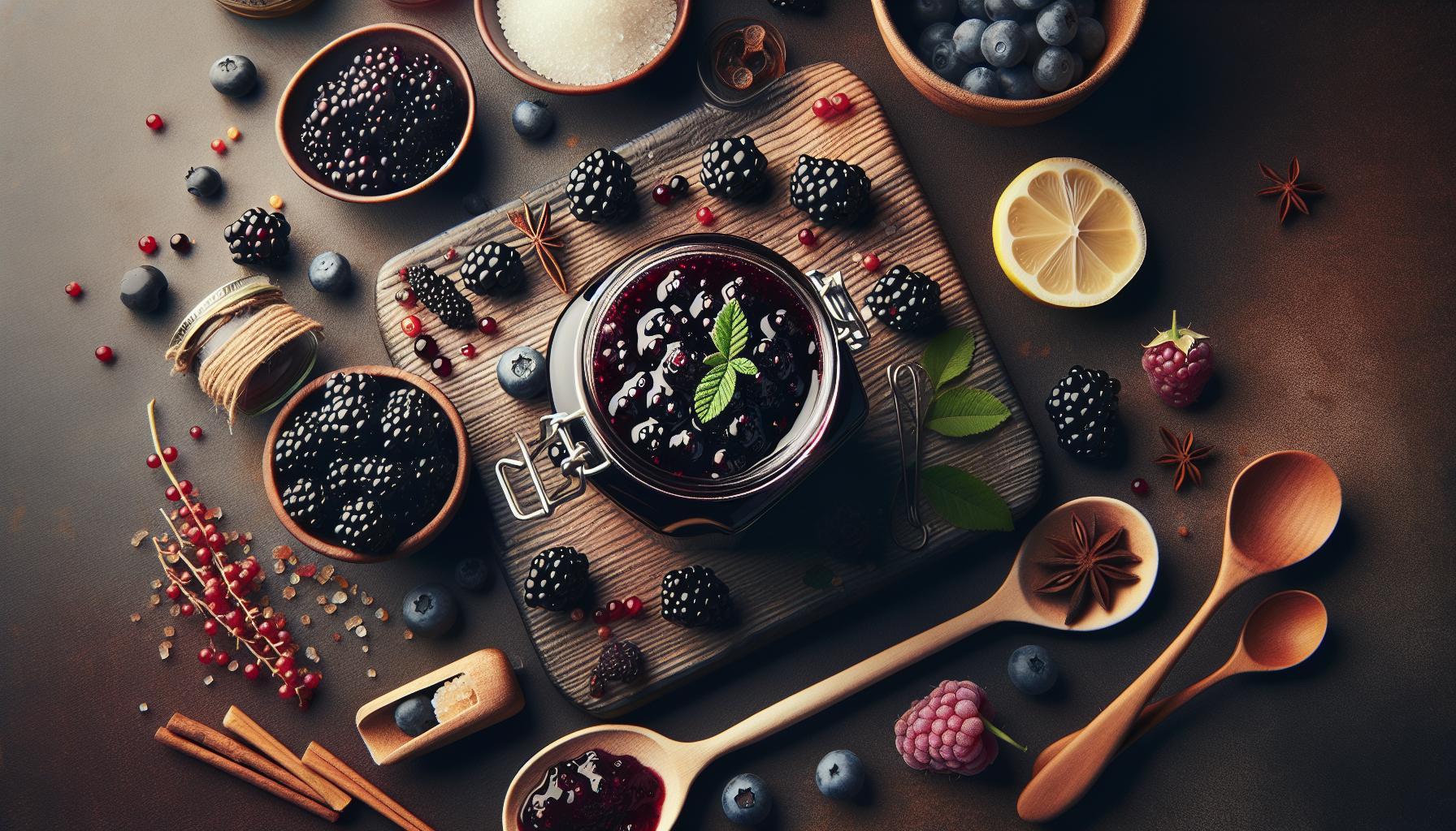 Antioxidant-Rich Elderberry and Blackberry Jam Recipe: A Healthy Twist on Traditional Preserves