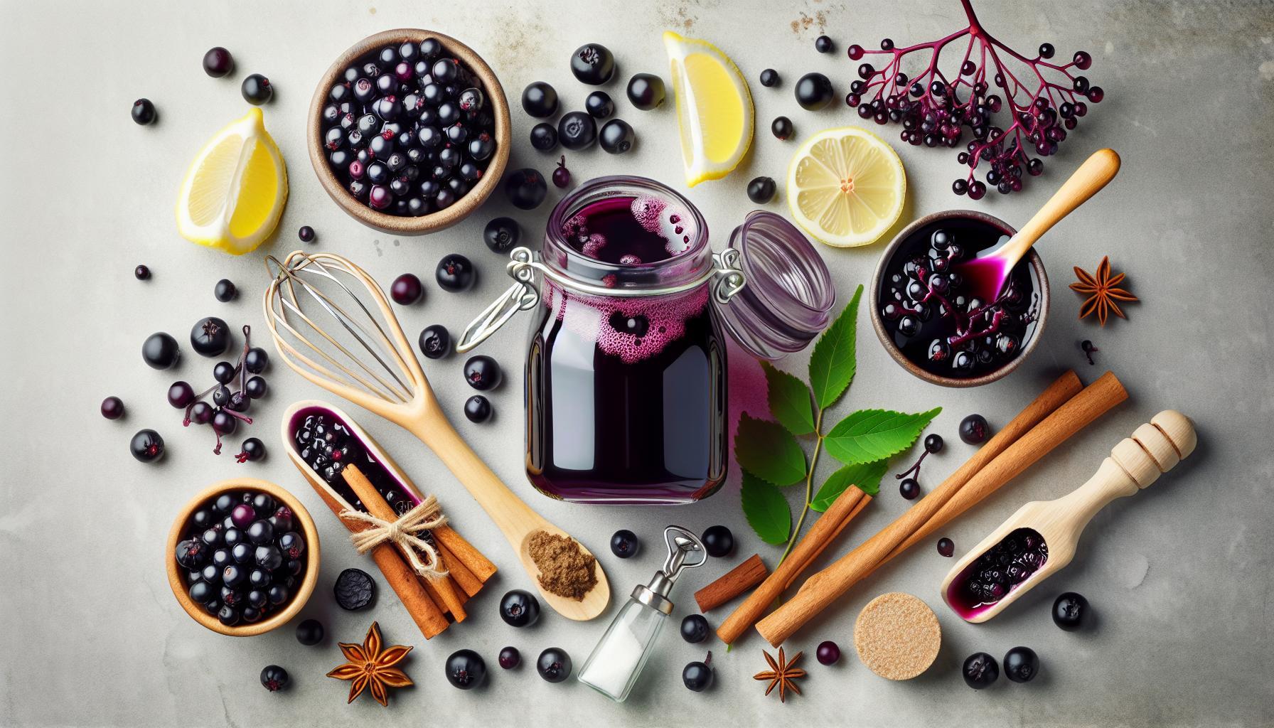 Delicious & Healthy Sugar-Free Elderberry Syrup Recipe: Boost Your Immunity Naturally