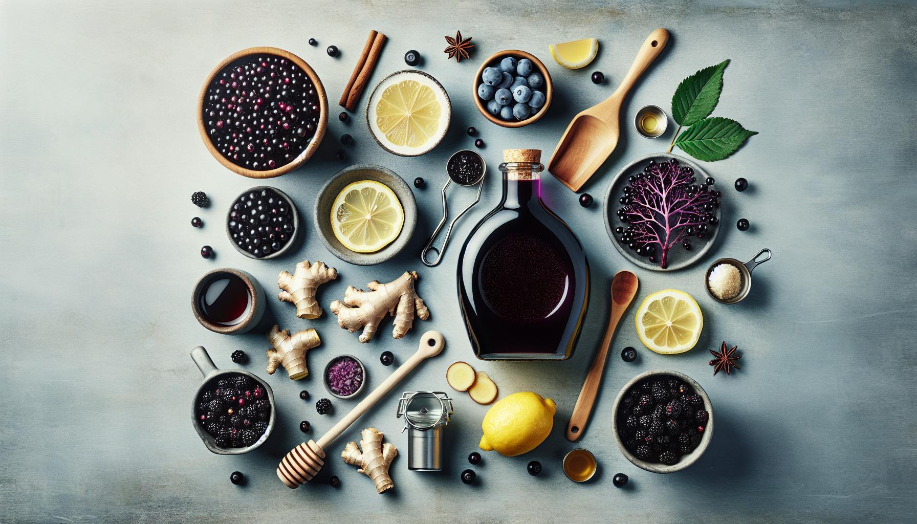 Immunity Boosting Vegan Elderberry Syrup Recipe: A Tasty and Natural Cold Fighter!