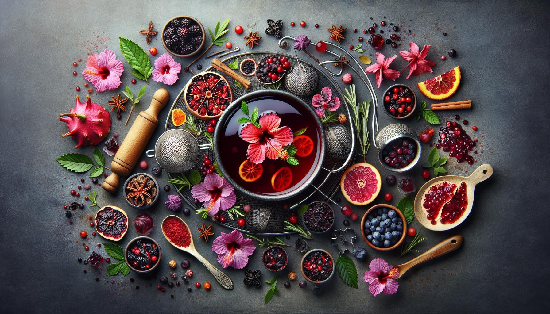 Immunity-Boosting Hibiscus Elderberry Tea Recipe: A Delicious Antioxidant Powerhouse!