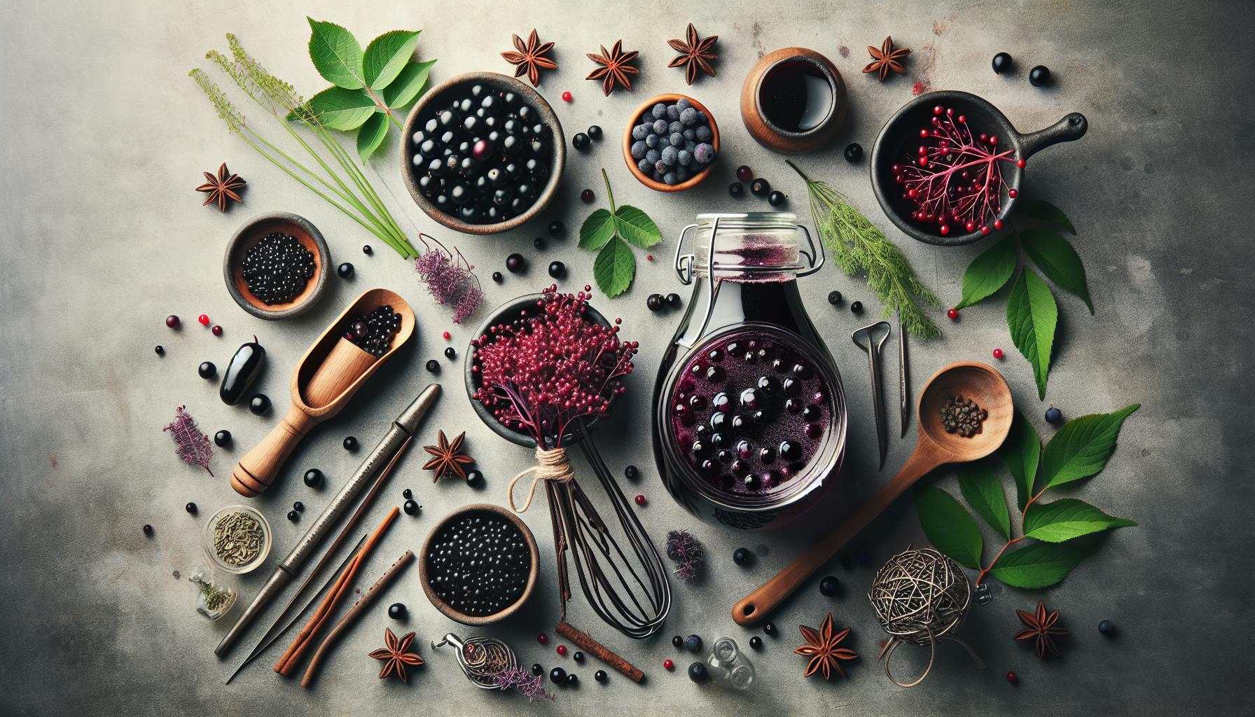 Boost Your Health with This Immune-Enhancing Elderberry Tonic Recipe